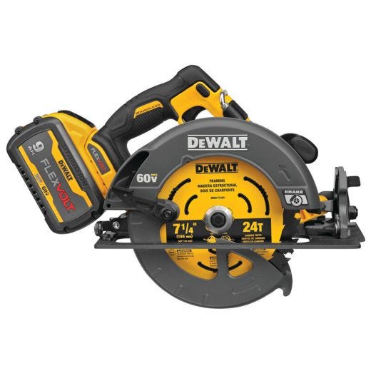 Flexvolt 60V Max Brushless 7-1/4" Circular Saw With Brake K