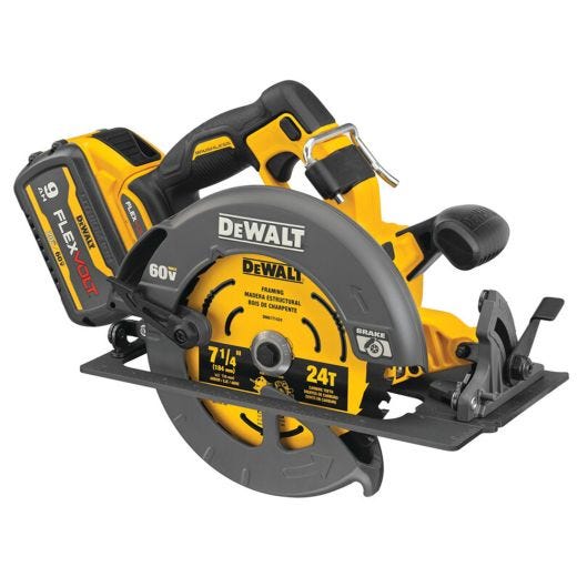Flexvolt 60V Max Brushless 7-1/4" Circular Saw With Brake K