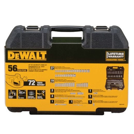 DeWALT 3/8" Drive Socket Set