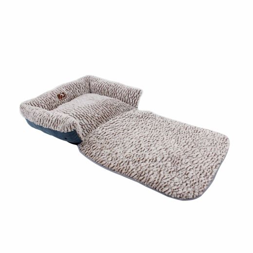 Large Square High Wall Pet Bed