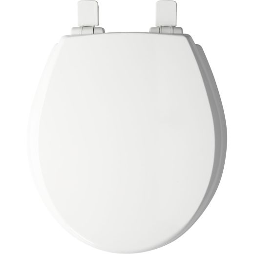 Kendall Round Enameled Wood Slow Close Toilet Seat