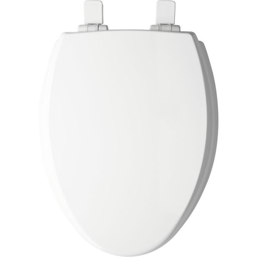 Kendall Elongated Enameled Wood Slow Close Toilet Seat