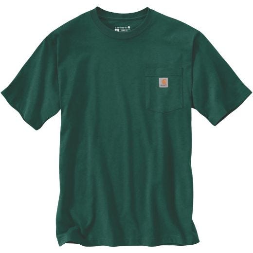 Workwear Pocket Short Sleeve T Shirt North Woods Heather XL