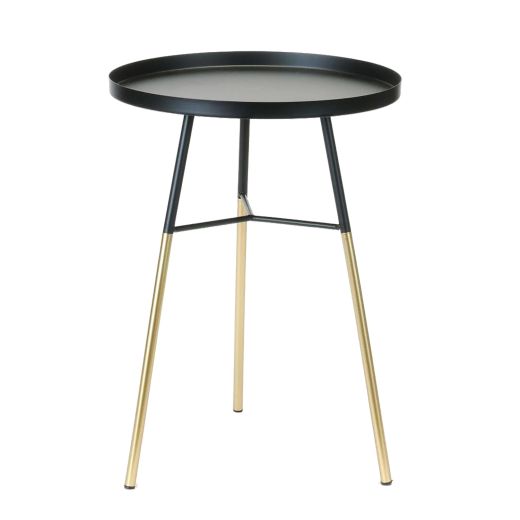 Black And Gold Plant Stand