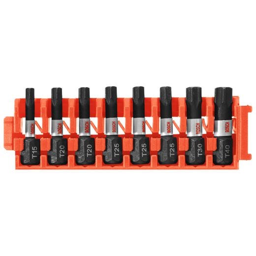 Trépans rapportés à chocs Torx 1 po 8 pièces à pince perso