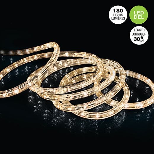 30' Warm White Rope Lights