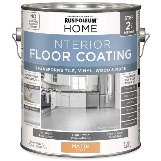 Rust-Oleum Home Top Coat Matte 3.78L