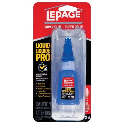 LePage Super Glue Liquid Pro Adhesive-20mL