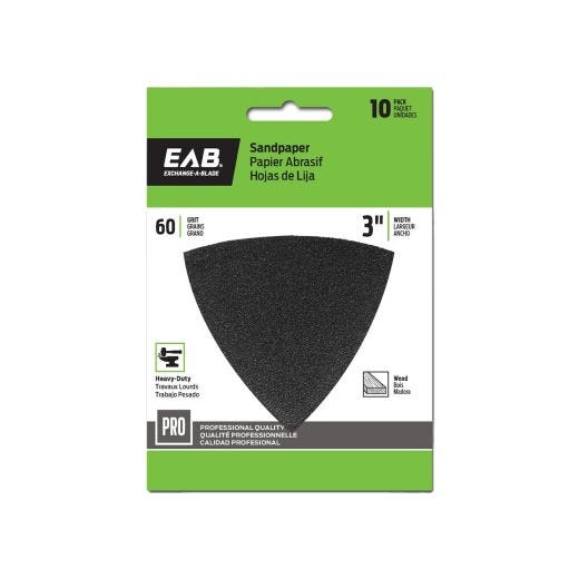 3" x 60 Grit Sandpaper Professional Oscillating Accessory- 1