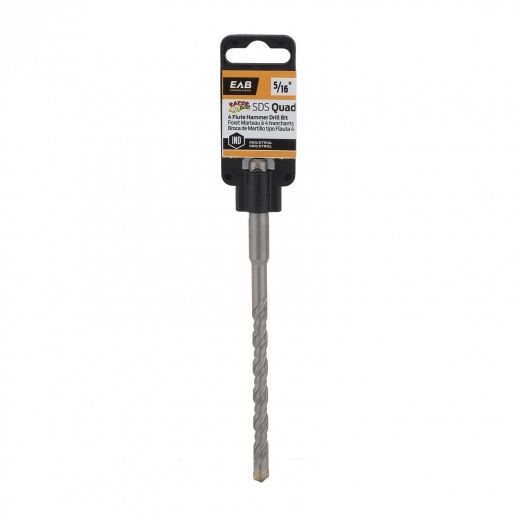 5/16 x 6 "SDS Quad RazorBack Industrial Drill Bit - Exchange