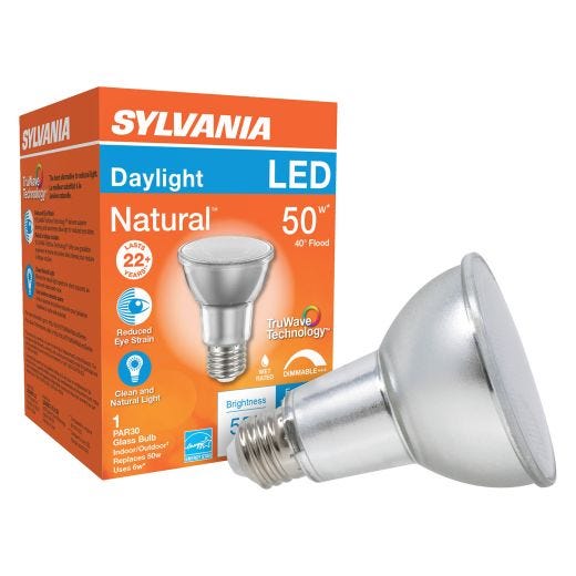 6.5 Watt Dimmable Medium Base LED PAR20 Bulb-1/Pack