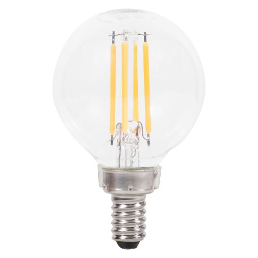 5.5 Watt Dimmable Candelabra Base LED A15, Bulb-2/Pack