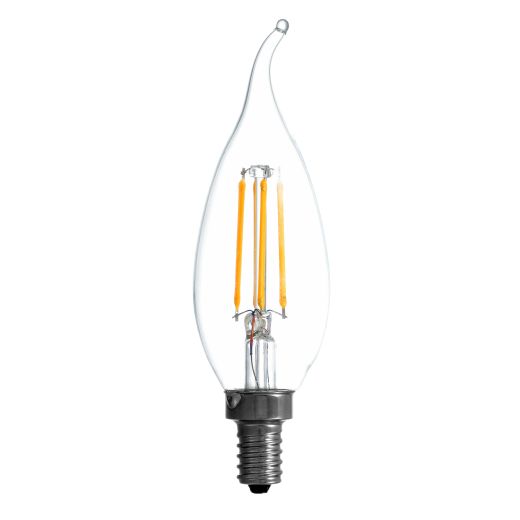 5.5 Watt Dimmable Candelabra Base LED B10 Bulb-2/Pack
