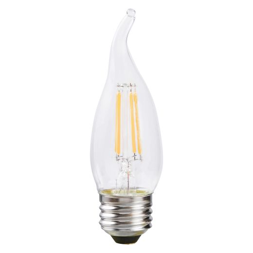 5.5 Watt Dimmable Candelabra Base LED B10 Bulb-2/Pack
