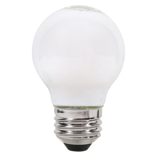 4.5 Watt Dimmable Medium Base LED G16.5 Bulb-2/Pack