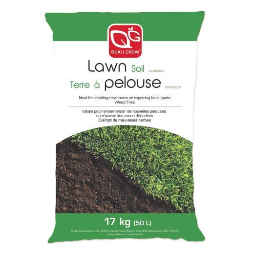 Quali Grow Lawn Soil  0.2-0.02-0.01 50L