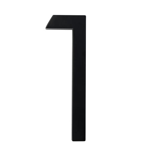 5" Designer House Number Black