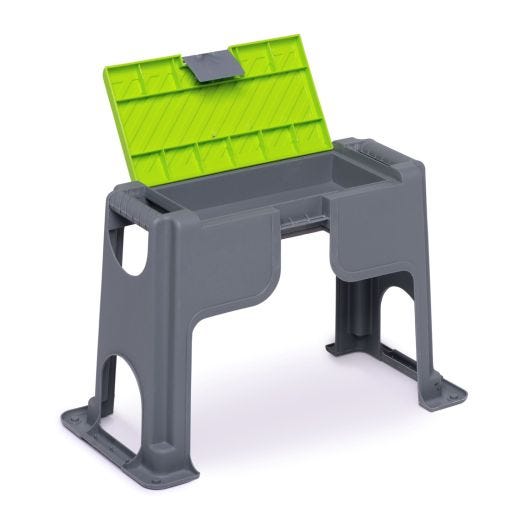 Garden Kneeler And Seat With Tool Compartment