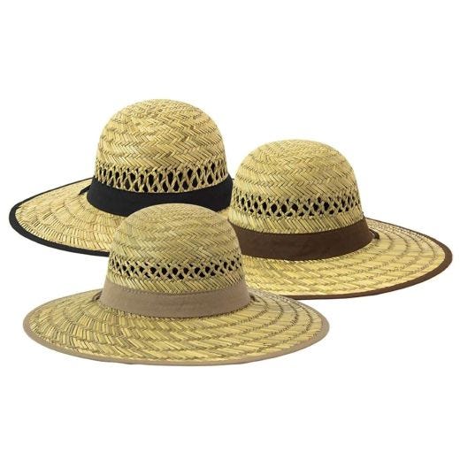 Straw Garden Hats Assorted