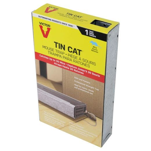 Victor Tin Cat Mice Trap