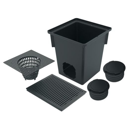 Catch Basin Kit 10 x 10-Black