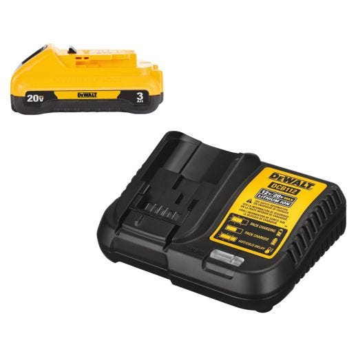 20V Max Li-Ion Compact Battery With Charger