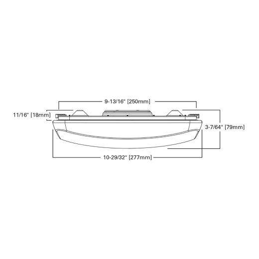 20 Watt Low Profile LED Flushmount Light