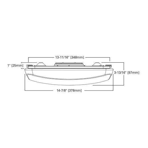 30 Watt Low Profile LED Flushmount Light