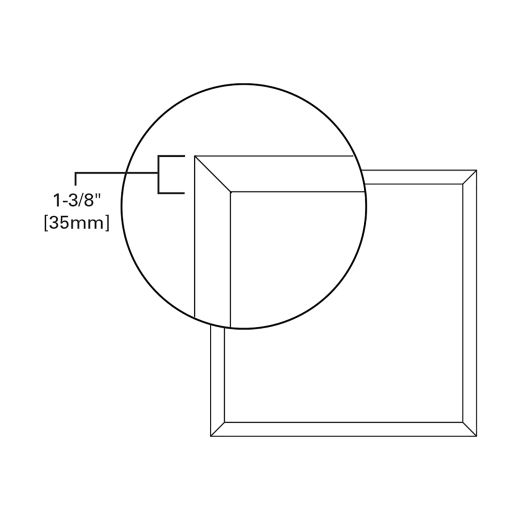 1' x 4' LED Flat Panel Light