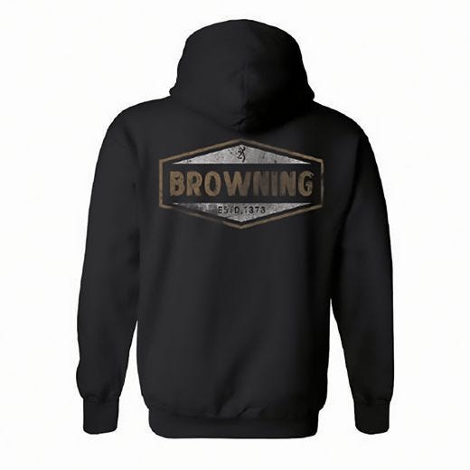 Browning Mens Billboard Sweatshirt Black