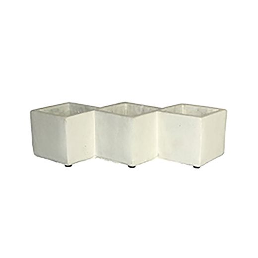 4.5" Triple Diamond Planter