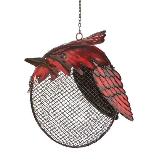 Cardinal Hanging Bird Feeder