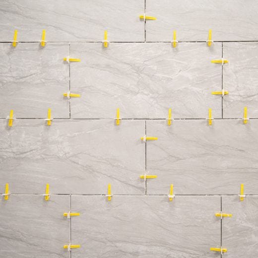 LASH FLAT Floor Tile Leveling System Clips-100/Pack