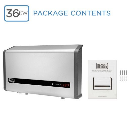 Water Heater Electric Tankless 36kW 6.1GPM