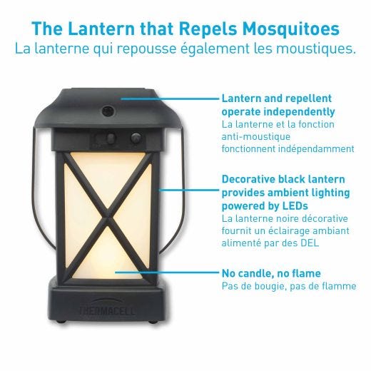 Cambridge Mosquito Repellent Patio Shield Lantern