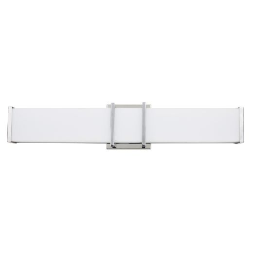 Luminaire de meuble-lavabo à DEL Tomero, fini chrome