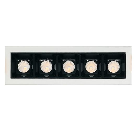 5 Head Dimmable Mini Linear Downlight-10W