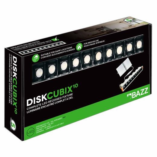 5 Head Dimmable Mini Linear Downlight-18W