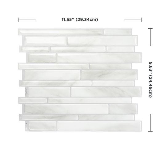 Milano Massa Smart Tile Mosaik-4/Pack