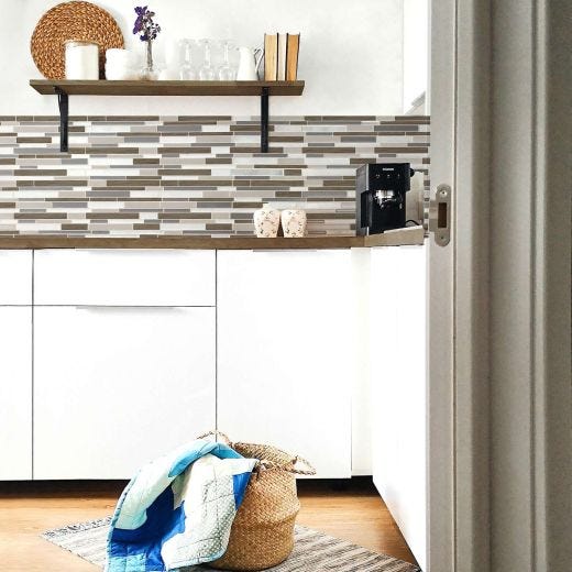 Milano Smart Tile Mosaik-4/Pack