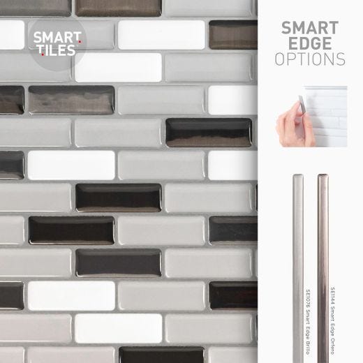 Murano Metallik Smart Tile Mosaik-4/Pack