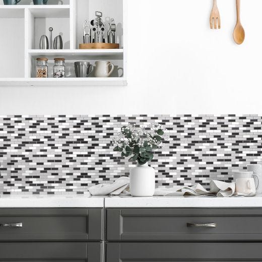 Murano Metallik Smart Tile Mosaik-4/Pack