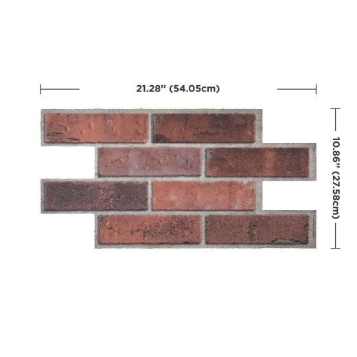 XL Brik Collection Smart Tile Mosaik-2/Pack