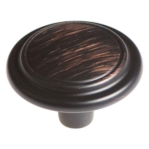 Eclipse 1-1/4" Diameter Vintgage Bronze Knob