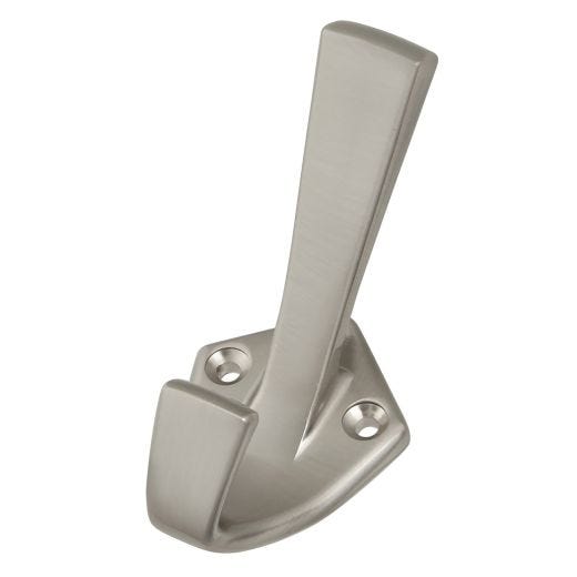 1" Satin Nickel Hooks Single Hook