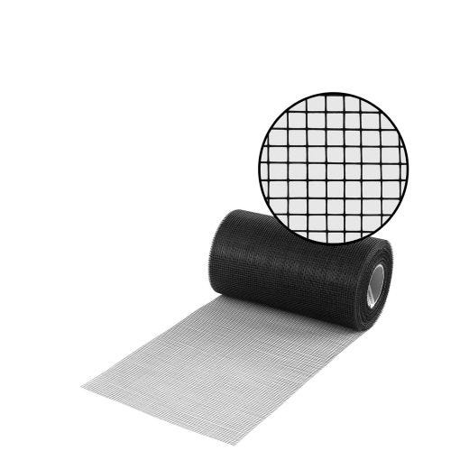 Black Fiberglass Vent Screen-8" x 100'