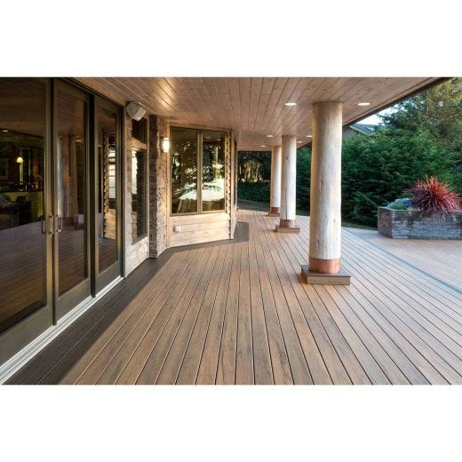 Planche rainurée de 16 pi en composite Timbertech