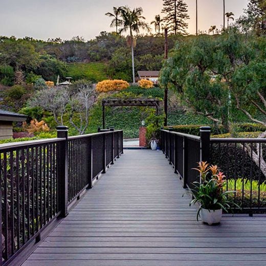 TimberTech Ashwood Composite 20' Grooved Deck Board