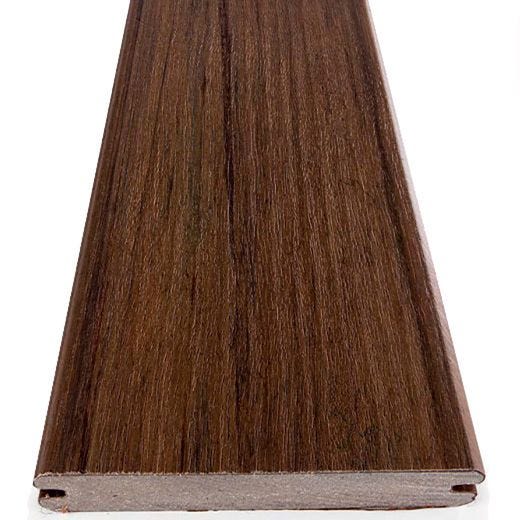 TimberTech Pecan Composite 20' Grooved Deck Board