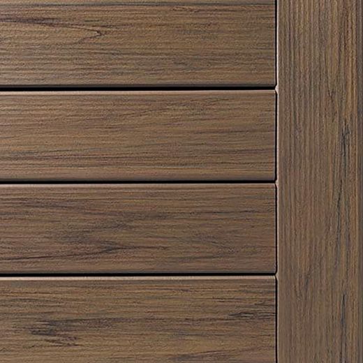 TimberTech Pecan Composite 20' Grooved Deck Board